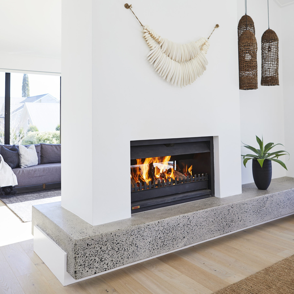 700 Double side Professional Universal Fireplace - Image 4