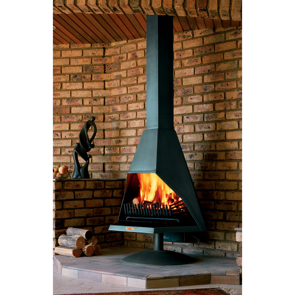 800 Hex Complete Fireplace - Image 3