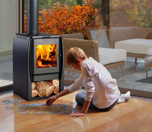 Amesti Scantek 380 Freestanding Fireplace - Image 4