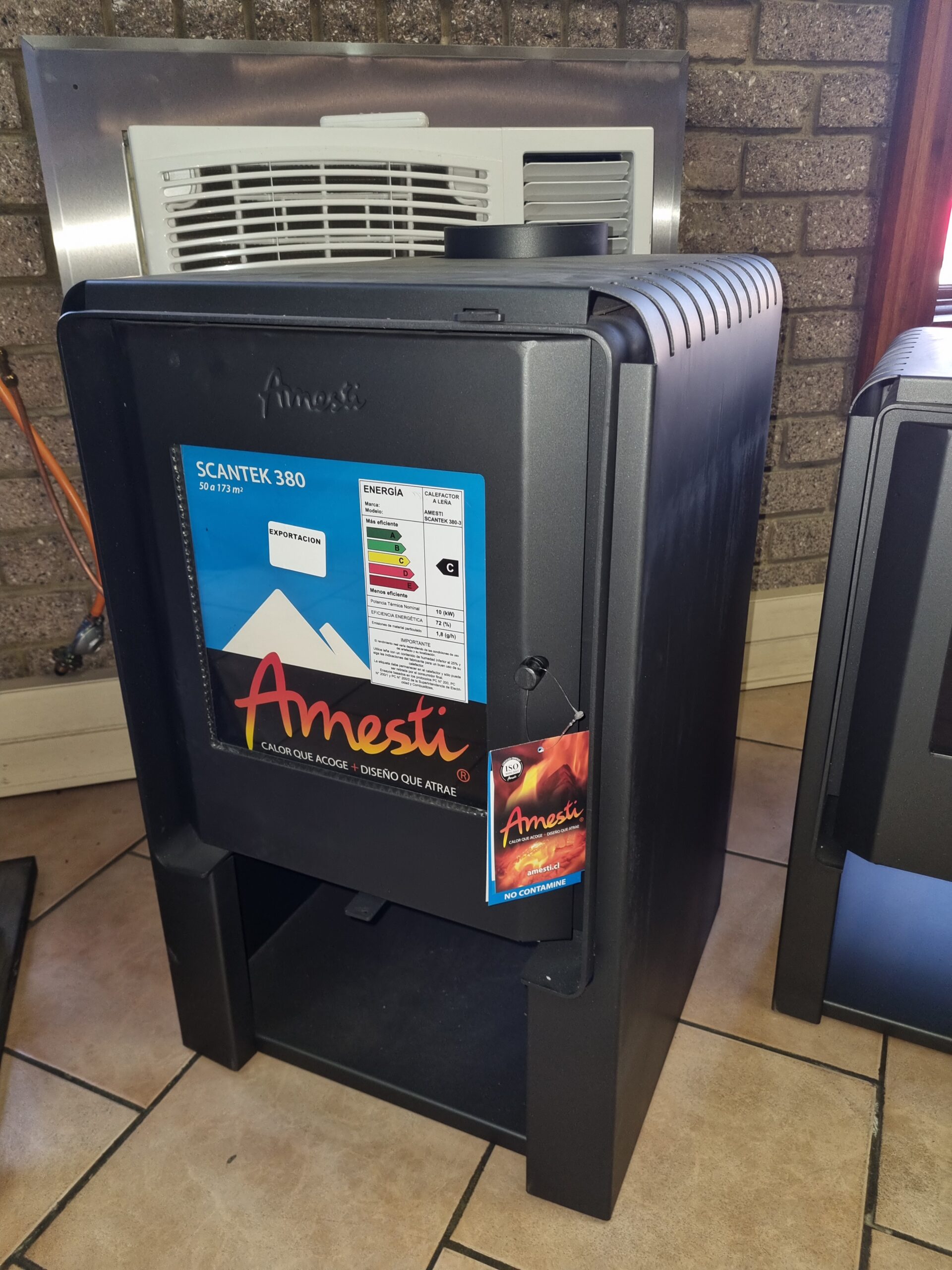 Amesti Scantek 380 Freestanding Fireplace - Image 5