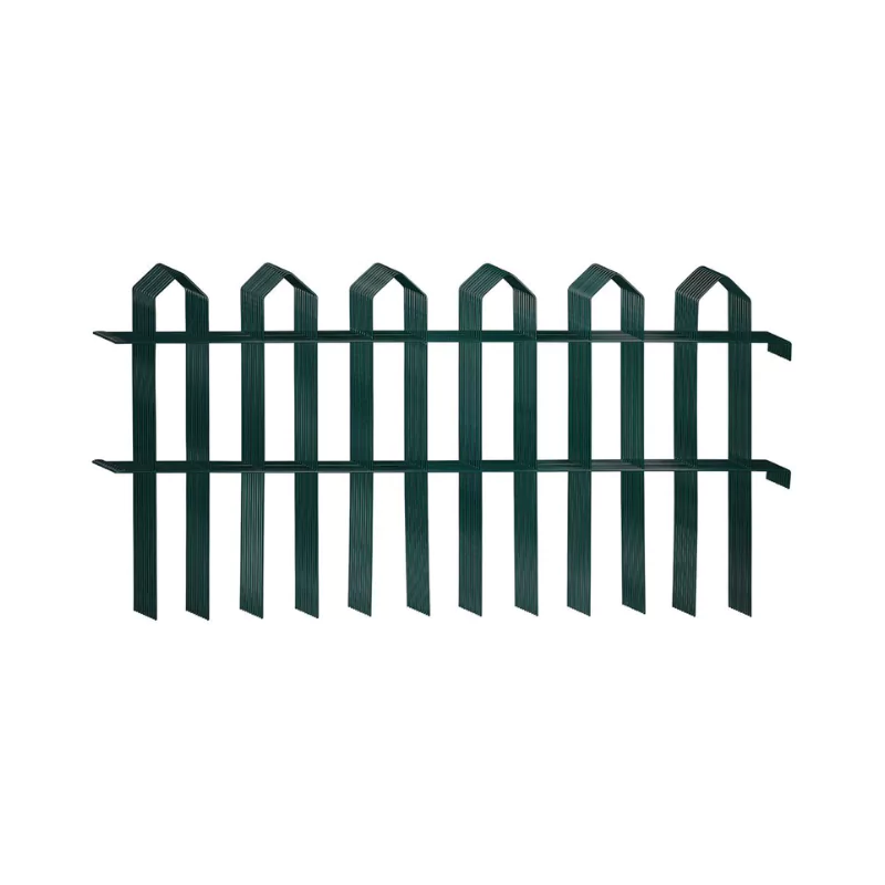 Bulk Picket Lawn Border Green 1m