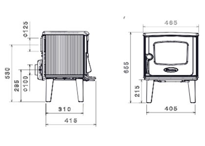 Dovre 325 CBS (Standard) (6-8kW) - Image 2