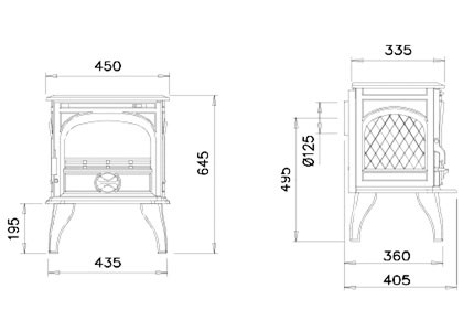 Dovre Classic 250 (6-8kW) - Image 2