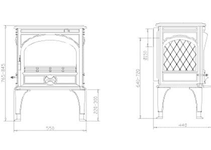 Dovre Classic 425GM (8-10kW) - Image 2