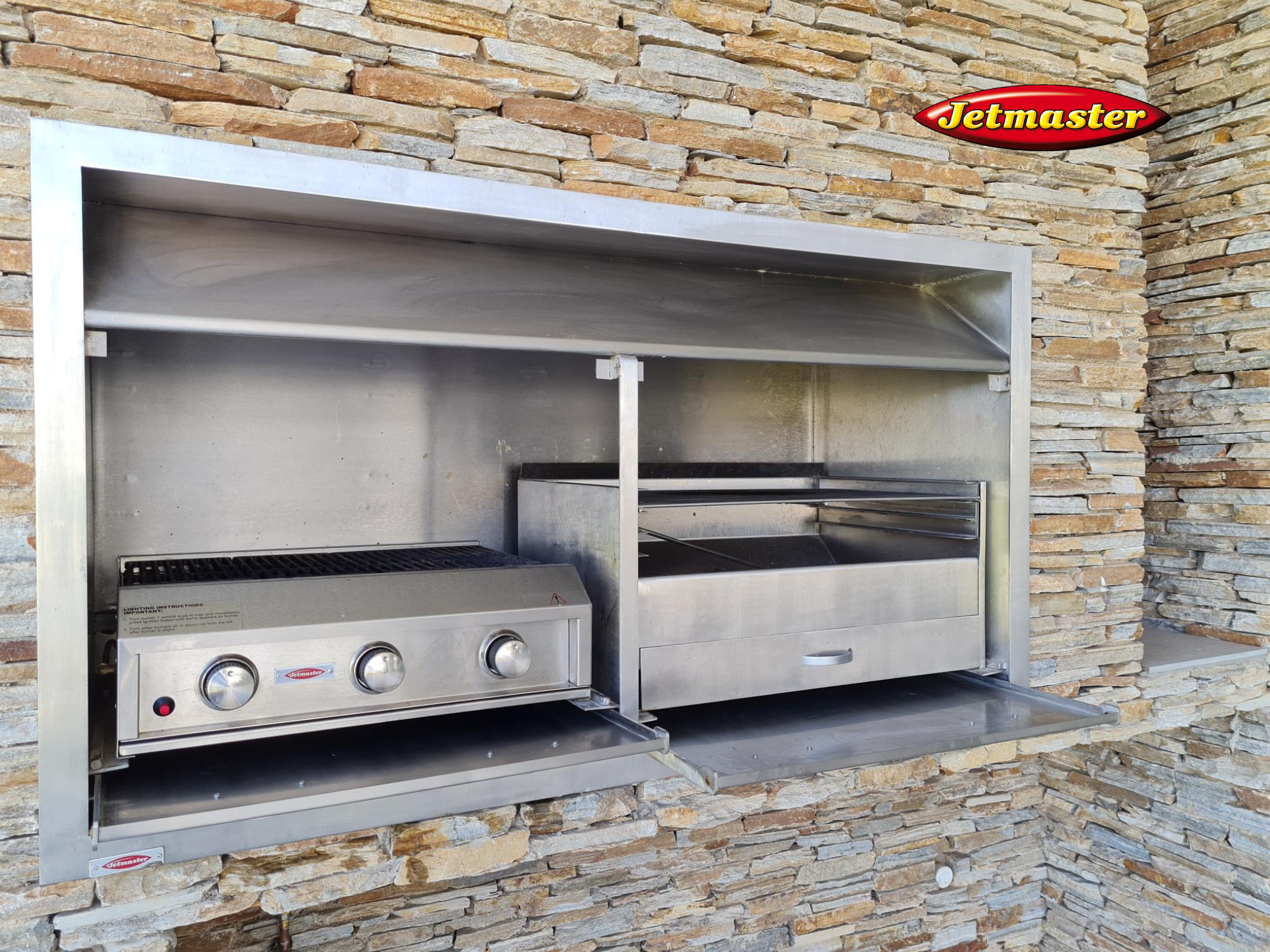 Dual 1500 mm Build in Braai - Image 5