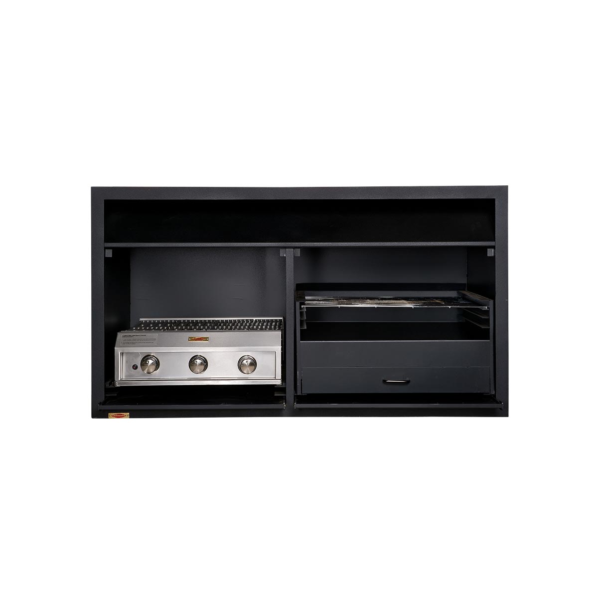 Dual 1500 mm Build in Braai