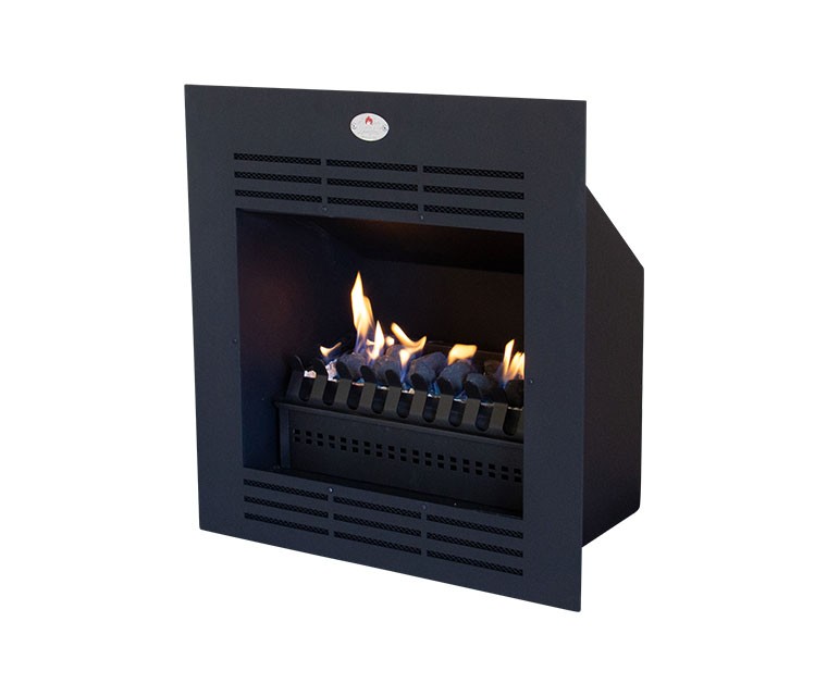 Firebox Vent Free Gas Built-in Model 740 Mild Steel Facade (Coal Grate) - Image 2