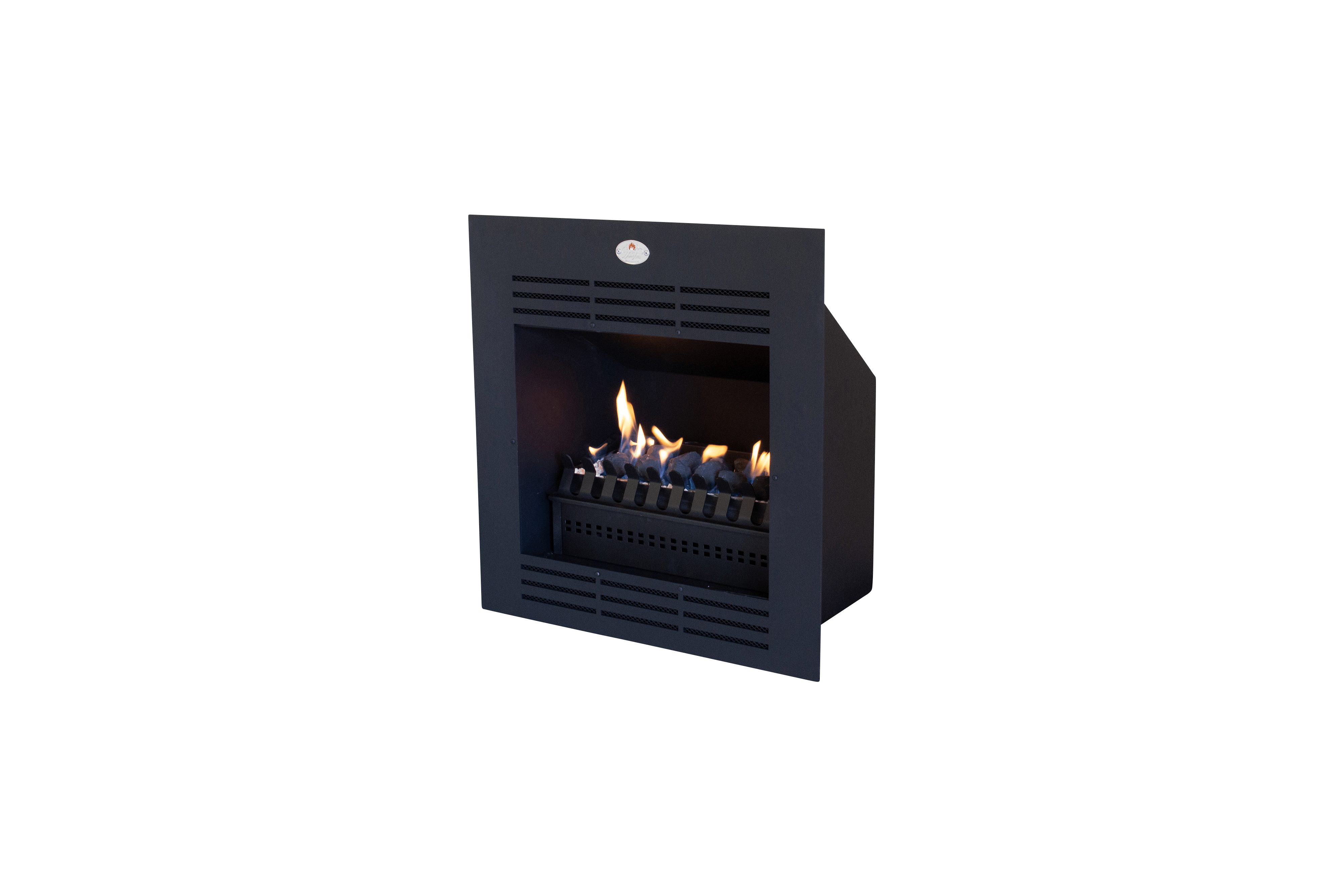 Firebox Vent Free Gas Built-in Model 740 Mild Steel Facade (Coal Grate)