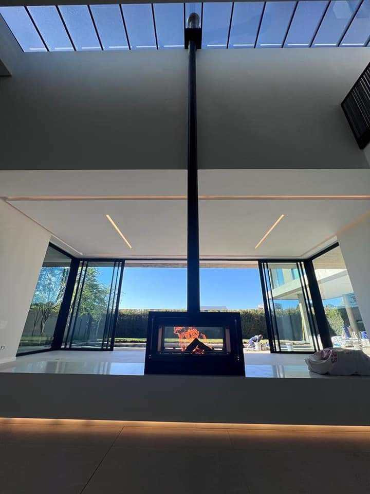 Firescape 1060 Double-Sided Built In Fireplace - Image 3