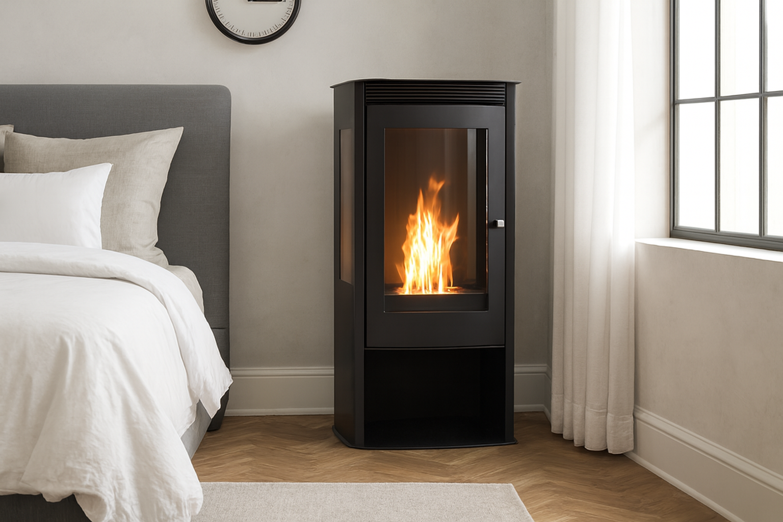 Flamm Bio-Ethanol Freestanding Fireplace – E350 - Image 5