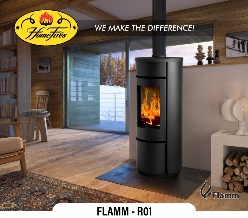 Flamm R01 Freestanding Fireplace (9-11kW) - Image 3