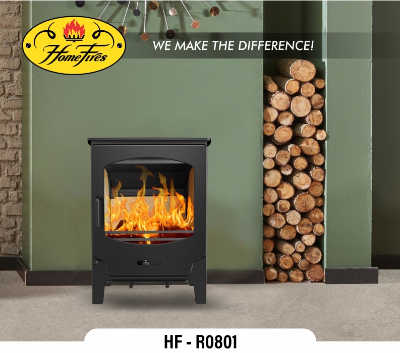 Home Fires R0801 Freestanding Fireplace (8-10kW) - Image 5