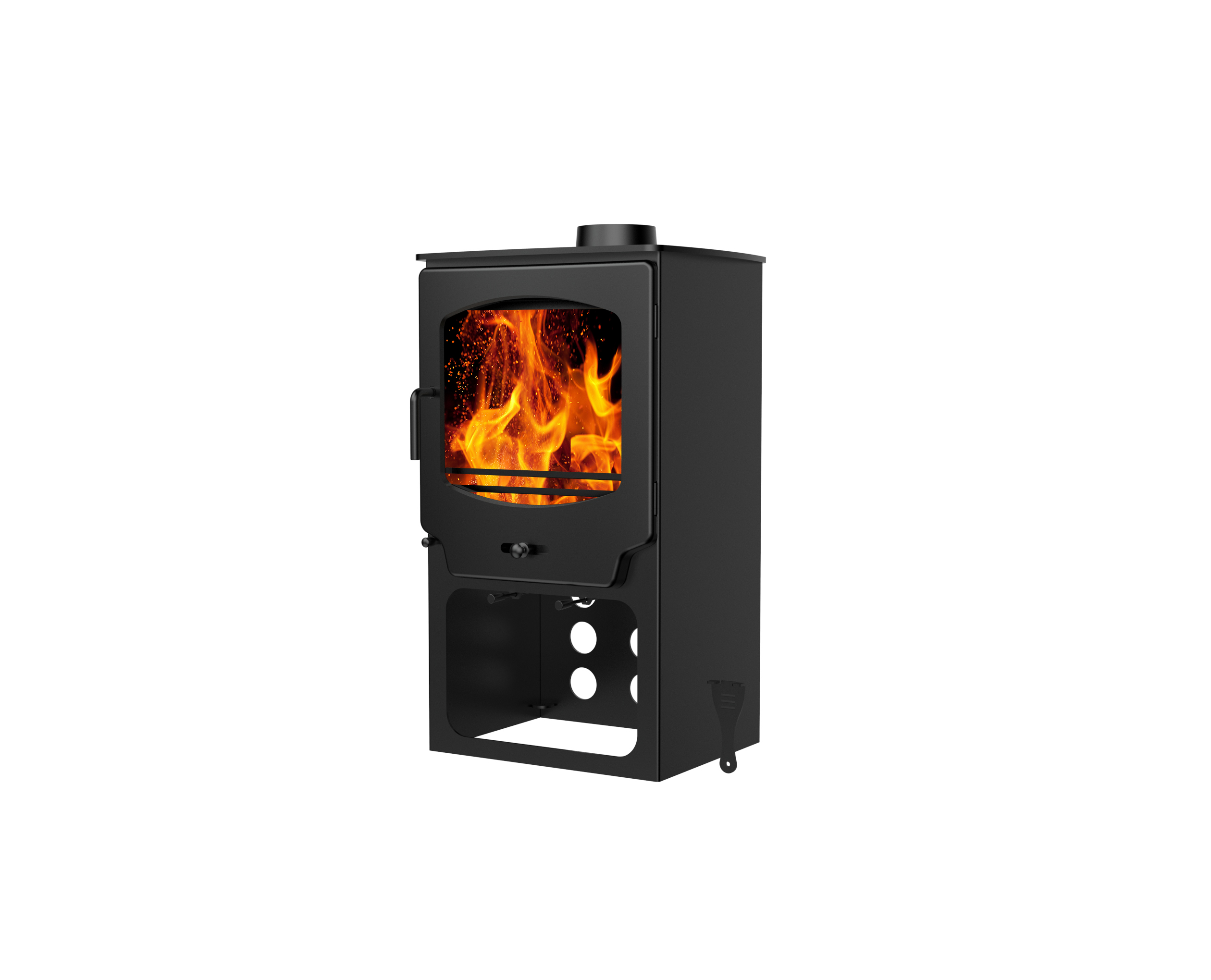 Home Fires R0802 Freestanding Fireplace (8-10kW) - Image 2