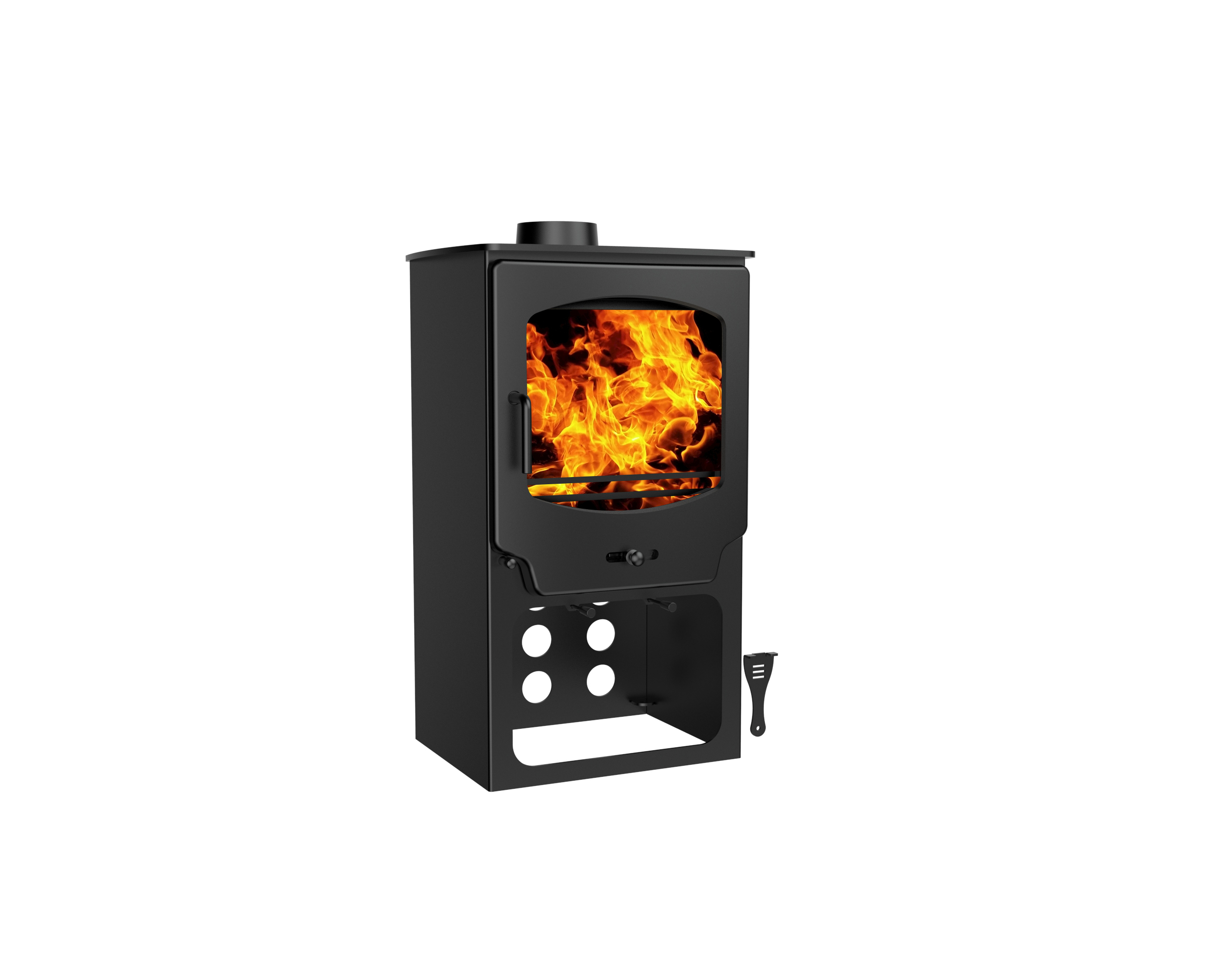 Home Fires R0802 Freestanding Fireplace (8-10kW) - Image 3