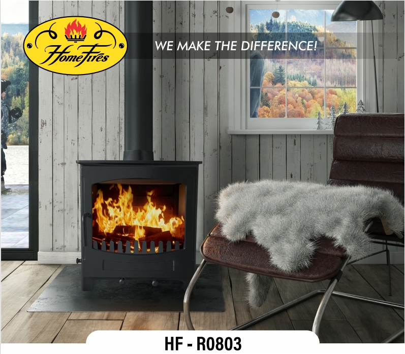 Home Fires R0803 Freestanding Fireplace (7-9kW) - Image 4
