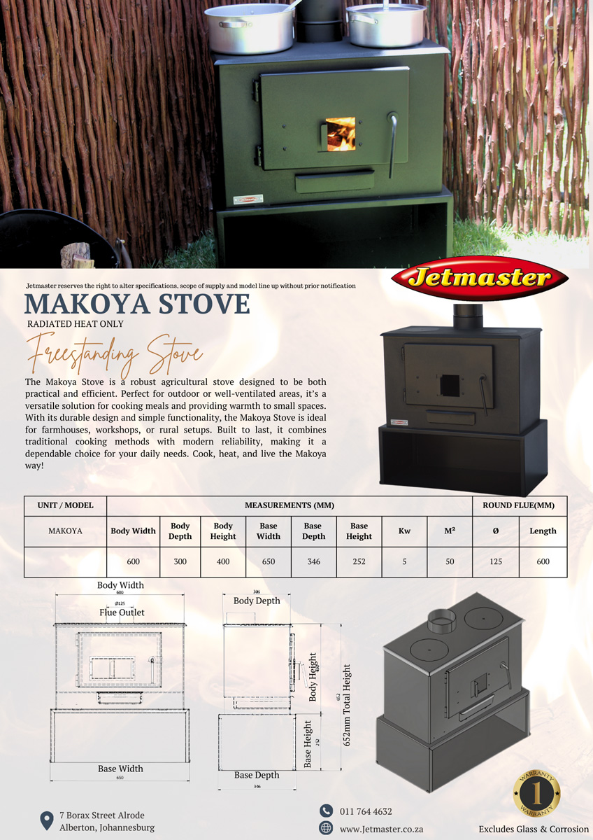 Makoya Stove Fireplace - Image 2