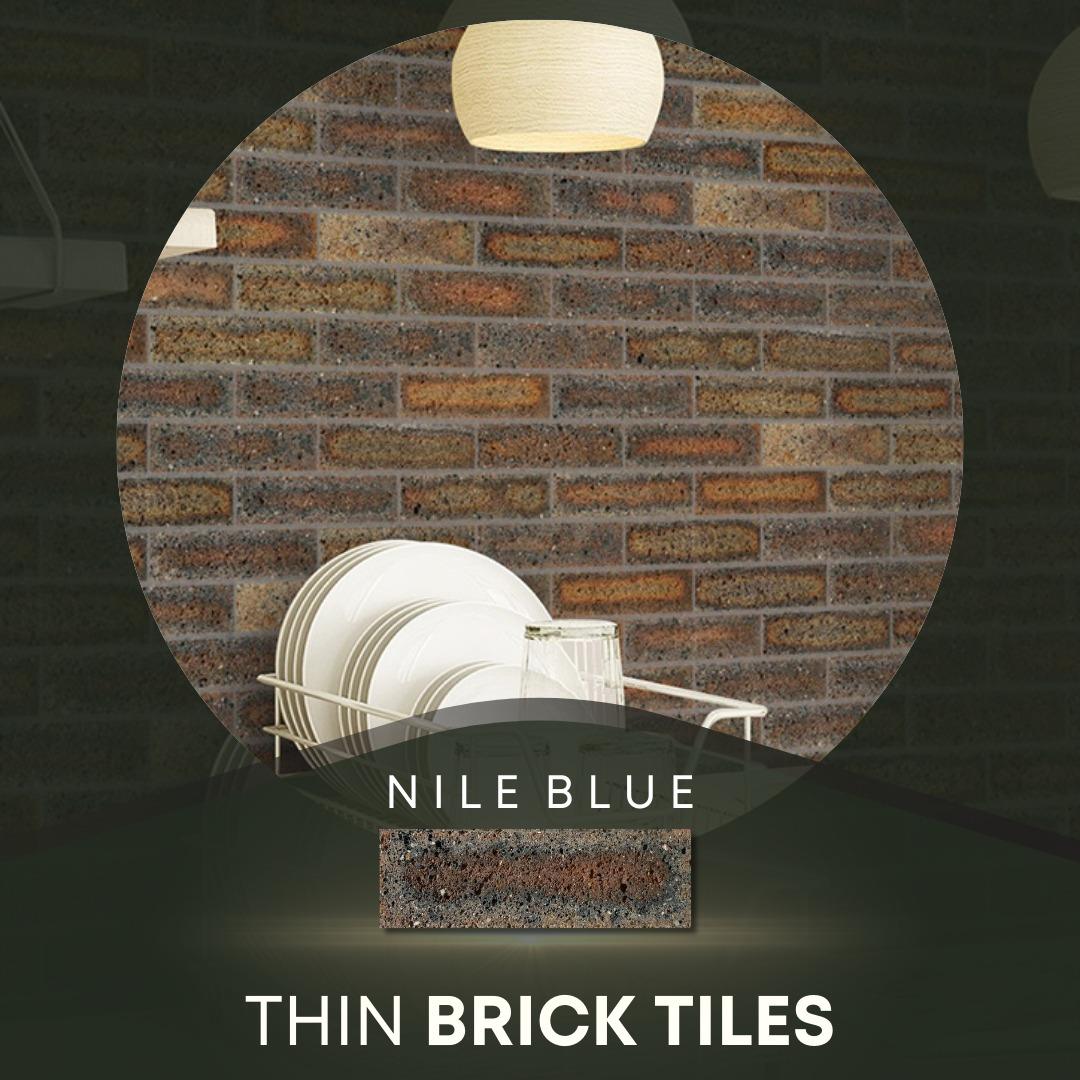 Nile Blue Brick Tiles - Image 2