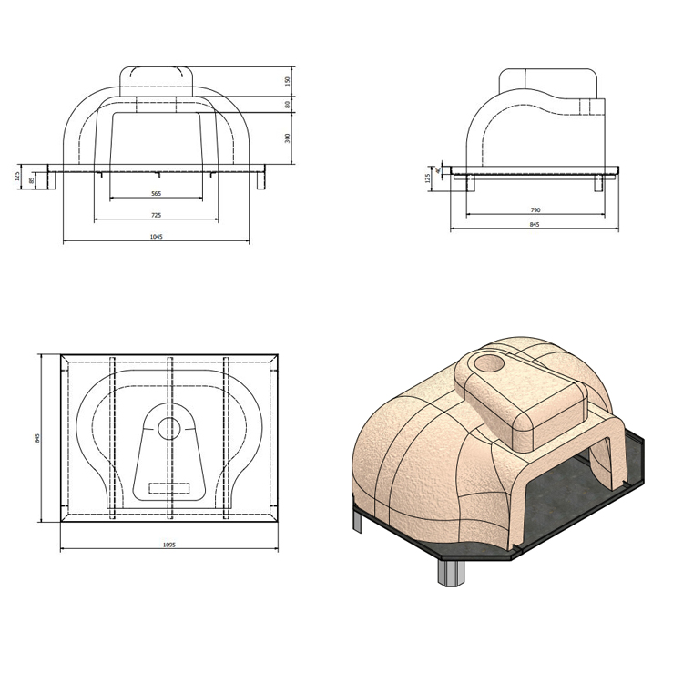 Premio Pizza Oven – WOOD - Image 3