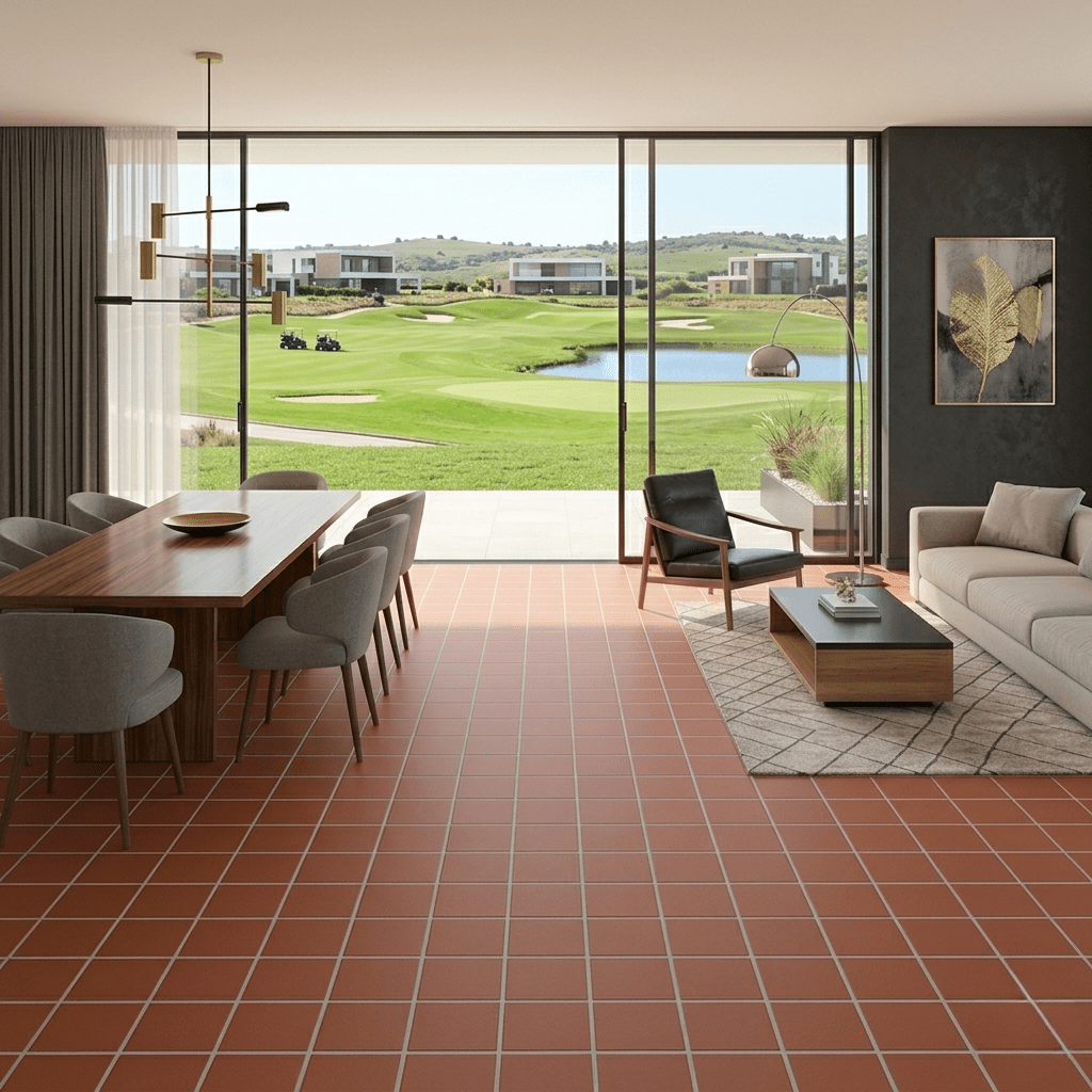 Terracotta Quarry Tile 175mm - Image 2