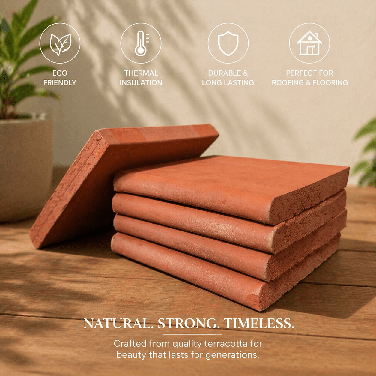 Terracotta Quarry Tile Bullnose