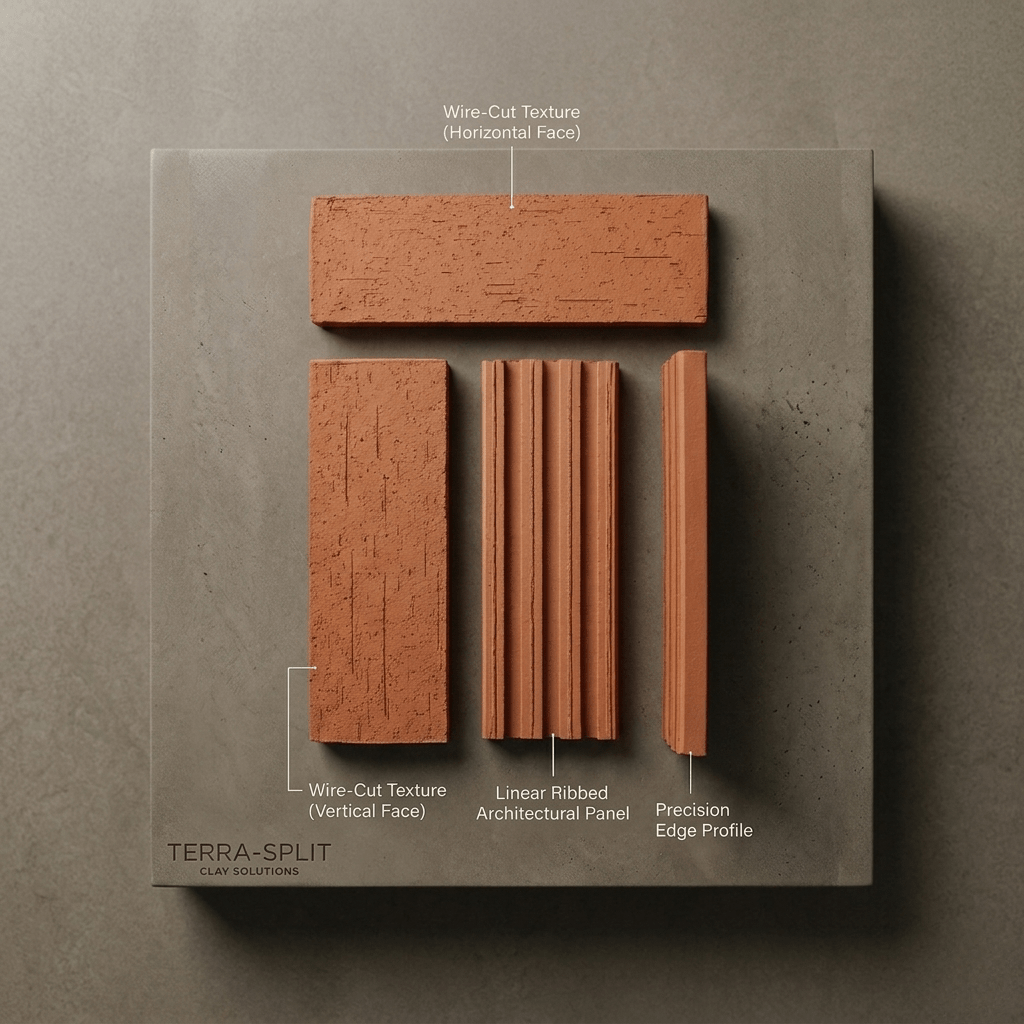 Terracotta Travertine Thin Brick