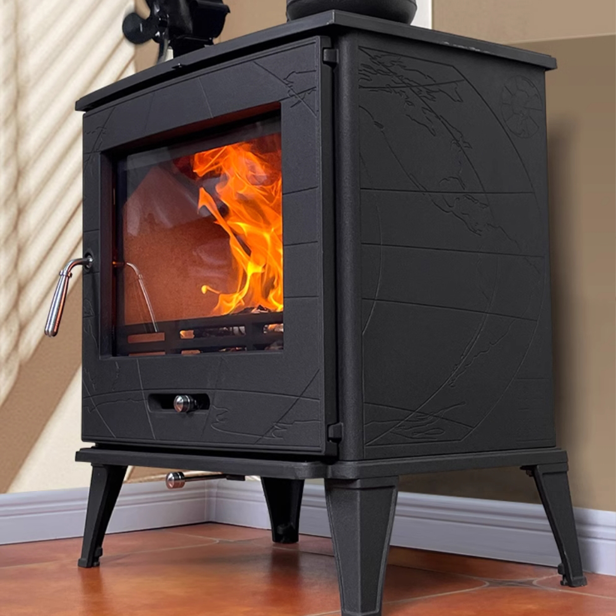 The Global Freestanding Fireplace - Image 5